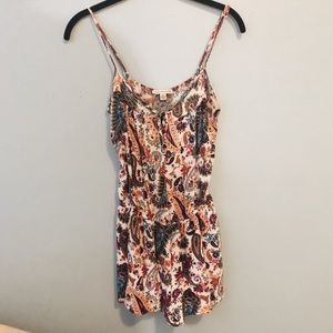 American Eagle Floral Romper